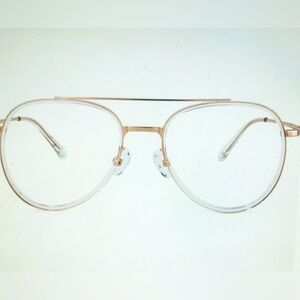 Elegant Gold Women's Glasses